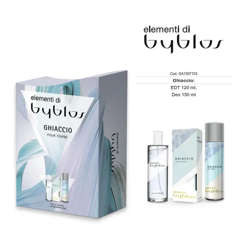 Elementi GHIACCIO EDT120ml + Deo150ml