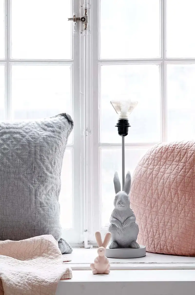 base per lampada da tavolo Rabbit Grigio miniatura 3