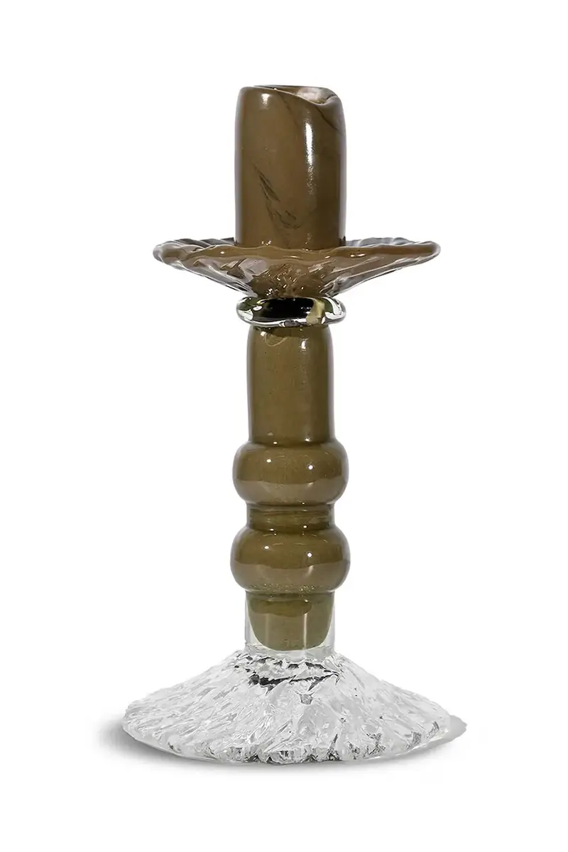 candeliere decorativo Lara 22 cm S colore marrone