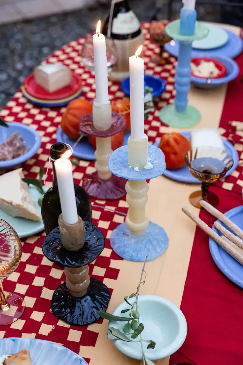 candeliere decorativo Lara M Multicolore miniatura 2