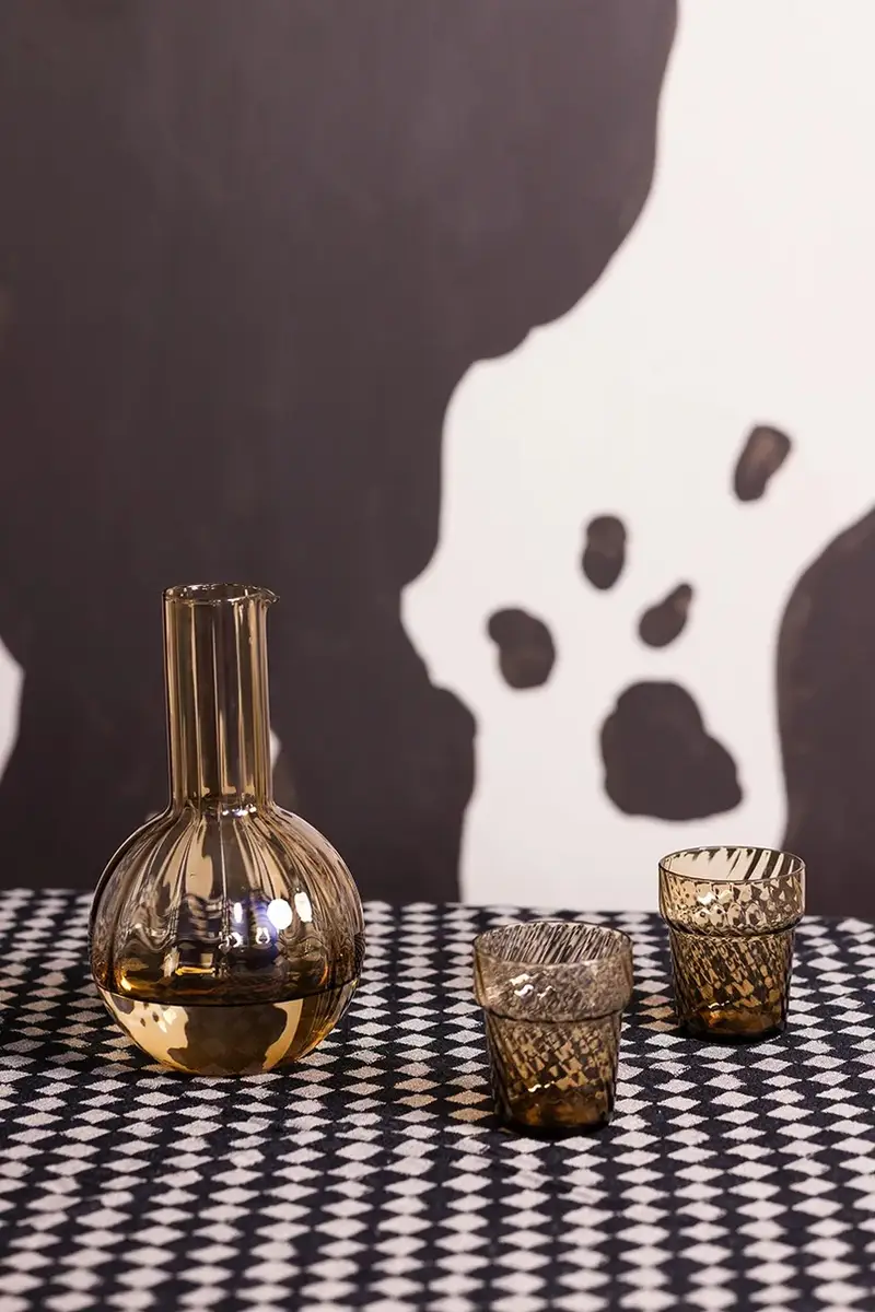 caraffa per il vino Opacity 1, 9 L colore beige miniatura 3