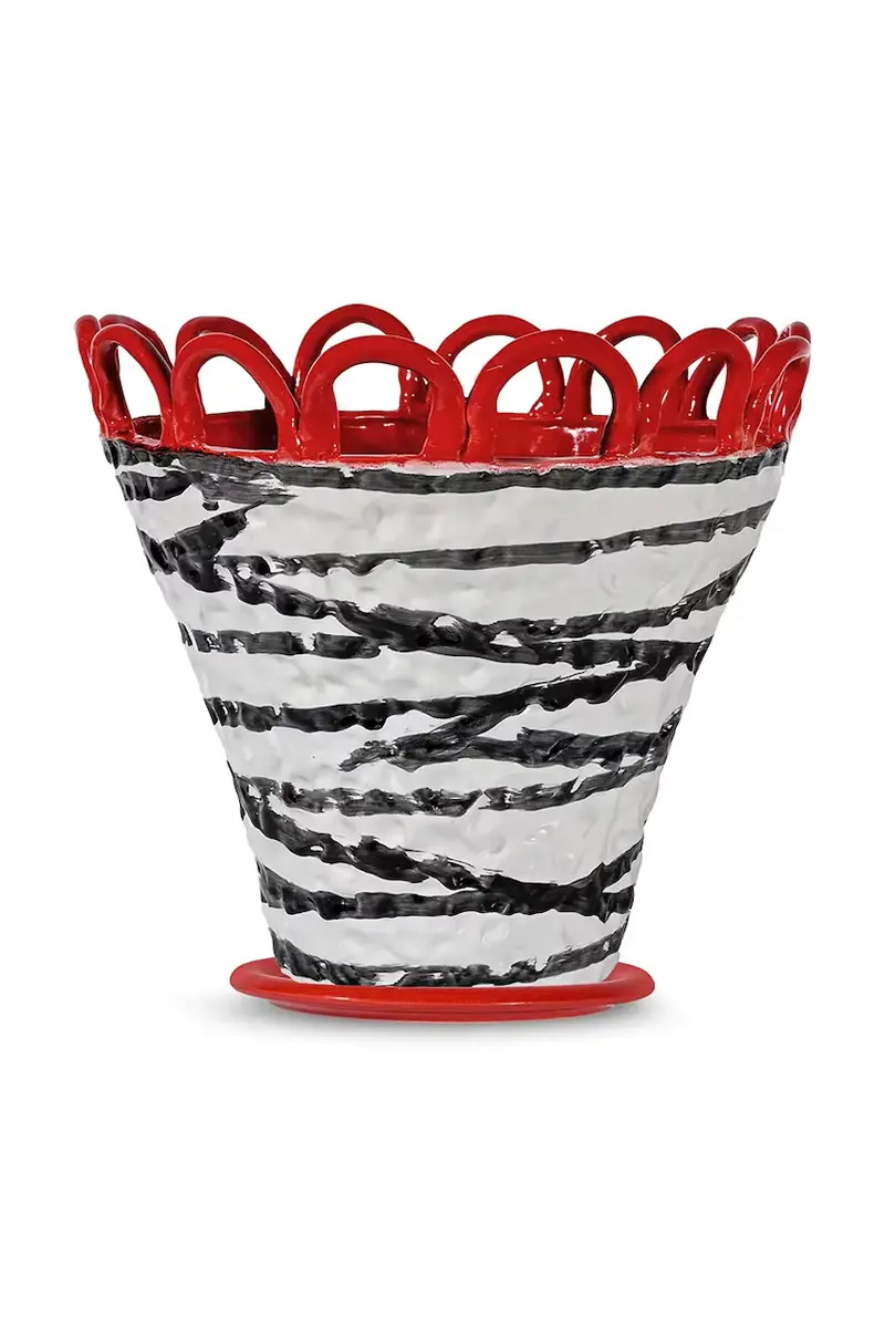 copertura vaso x Emma Widell, Patty 25 cm L Multicolore