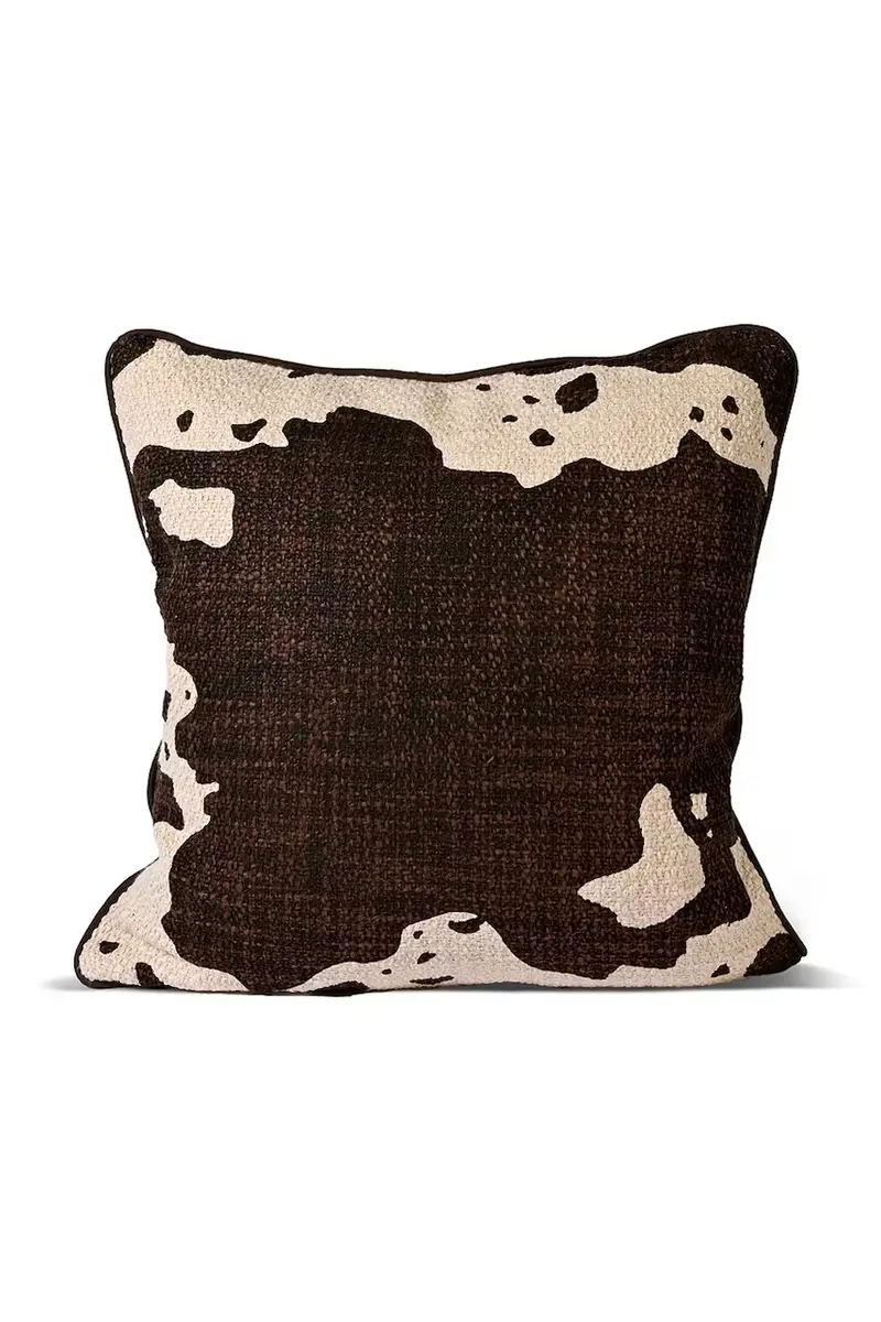 cuscino decorativo di cotone Anima Cow 50 x 50 cm Multicolore