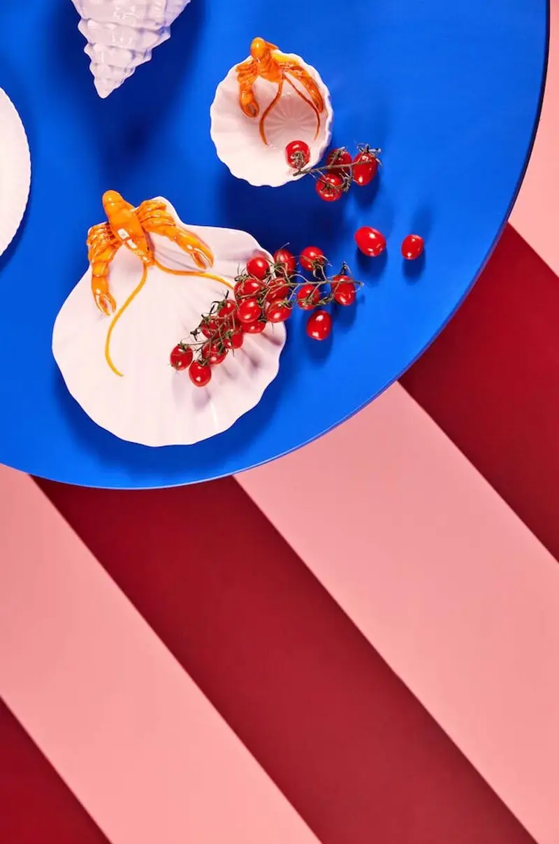 piatto Lobsti Multicolore miniatura 3