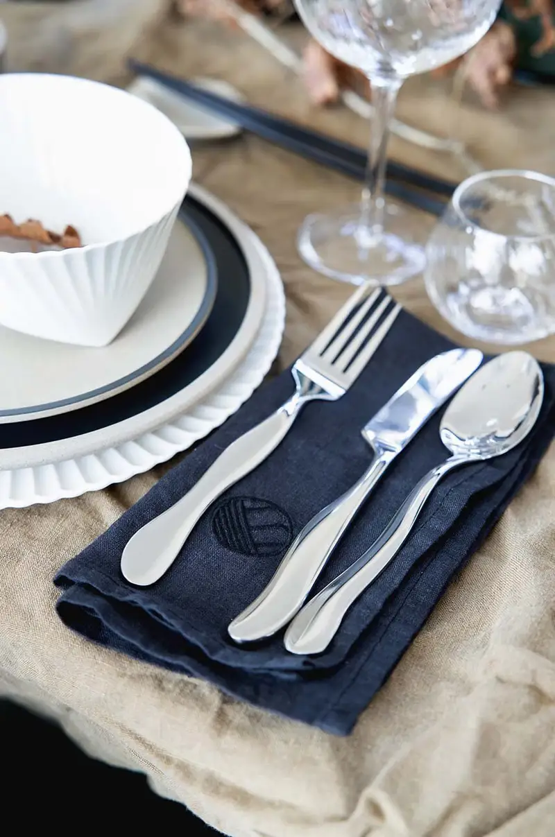 set di posate per 4 persone Waverly 16-pack Grigio miniatura 2