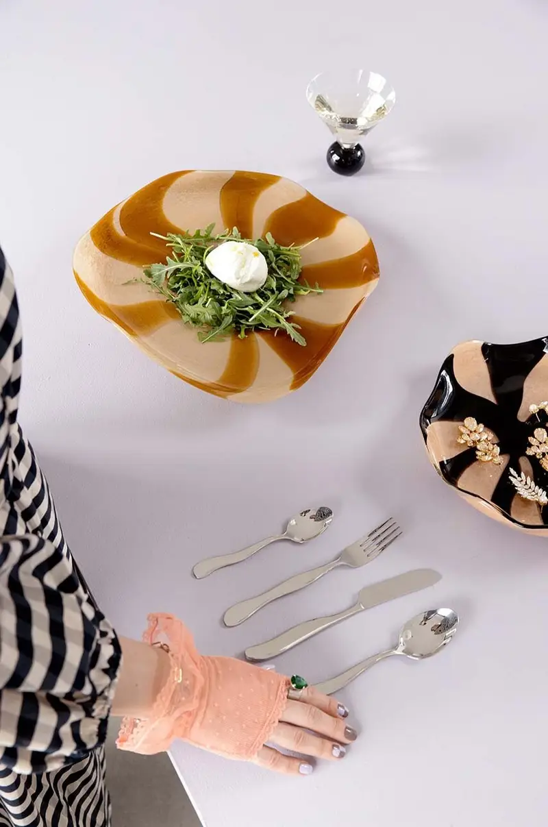 set di posate per 4 persone Waverly 16-pack Grigio miniatura 4