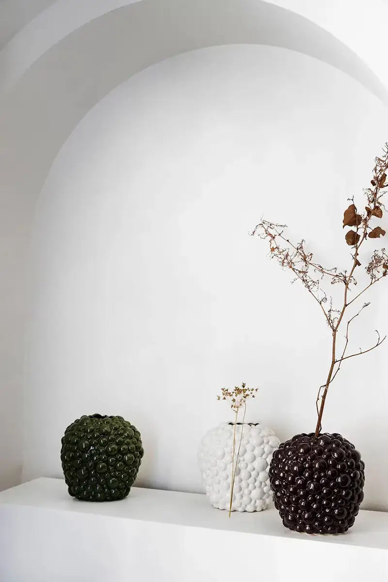 vaso decorativo Celeste Bianco miniatura 2