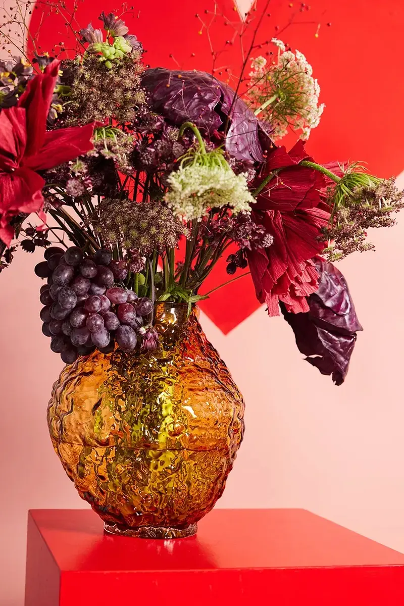 vaso decorativo Corallo M Giallo miniatura 5