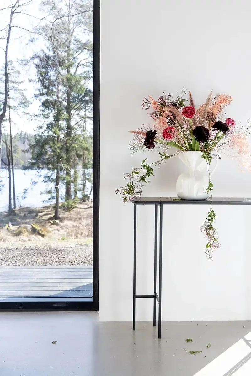 vaso decorativo Crumple White Bianco miniatura 2