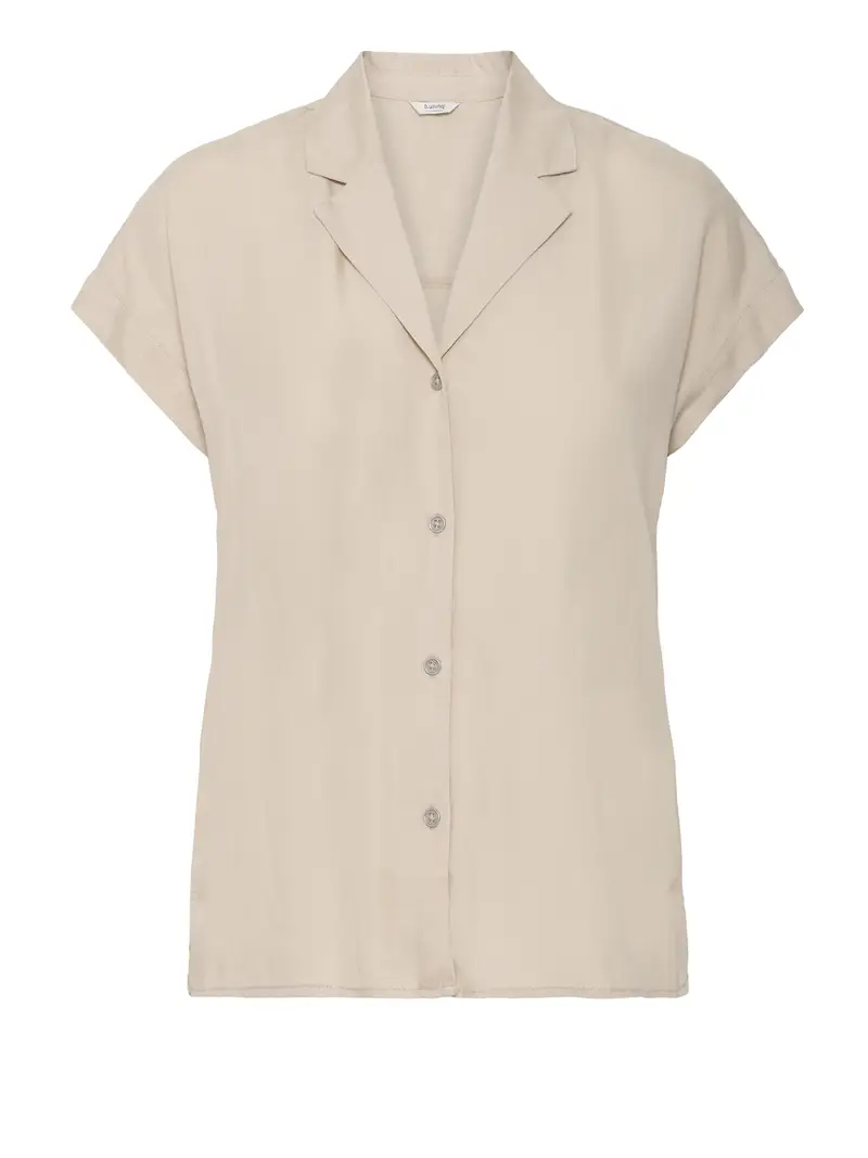 camicia casual b.young da donna - beige