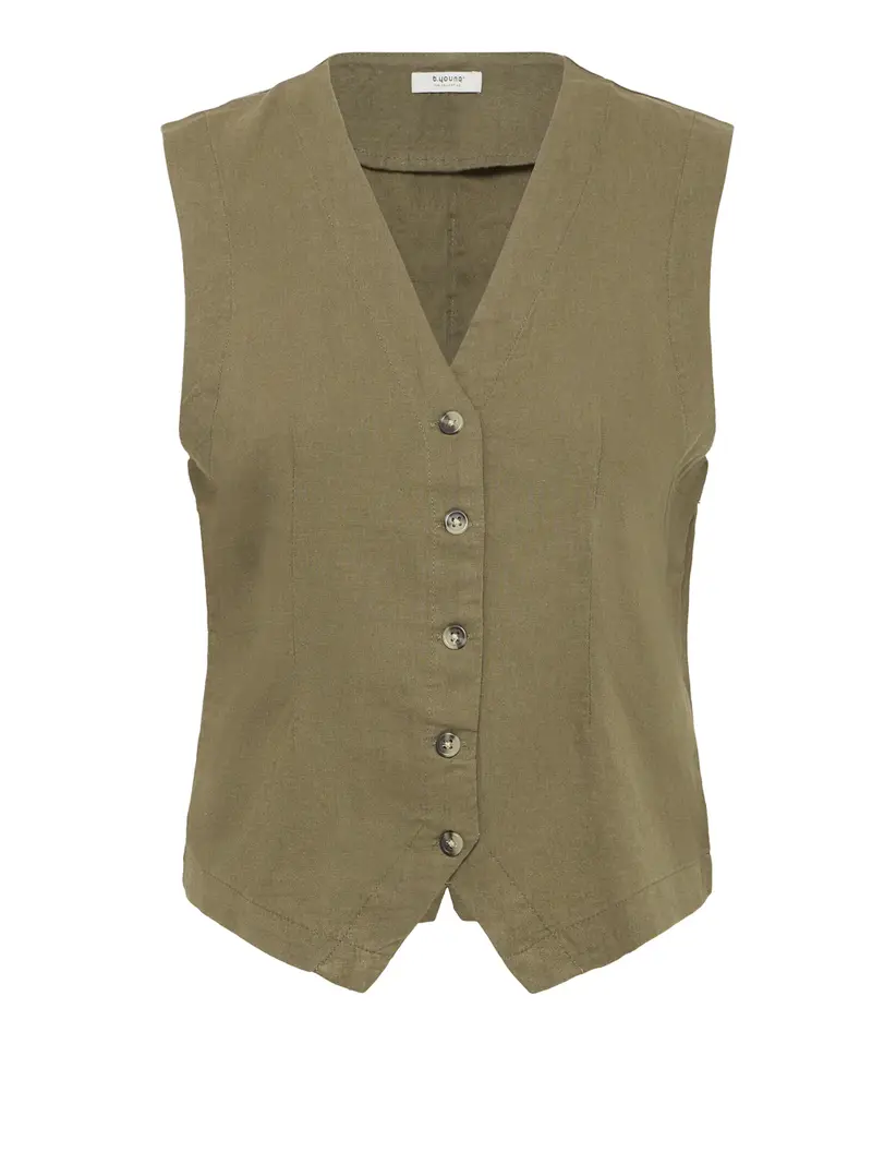 Byoung Gilet Donna Verde 2495387