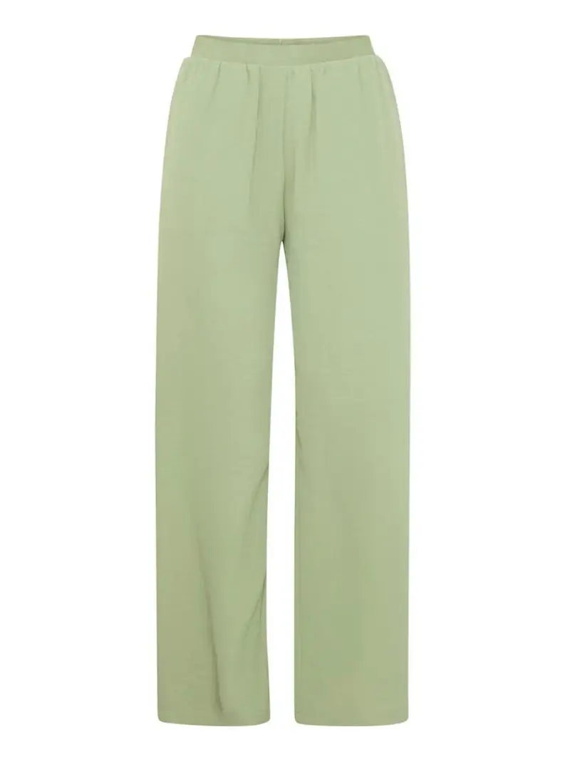 pantalone chino b.young da donna - verde