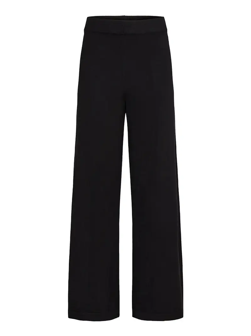 pantalone straight b.young bymmorla da donna - nero