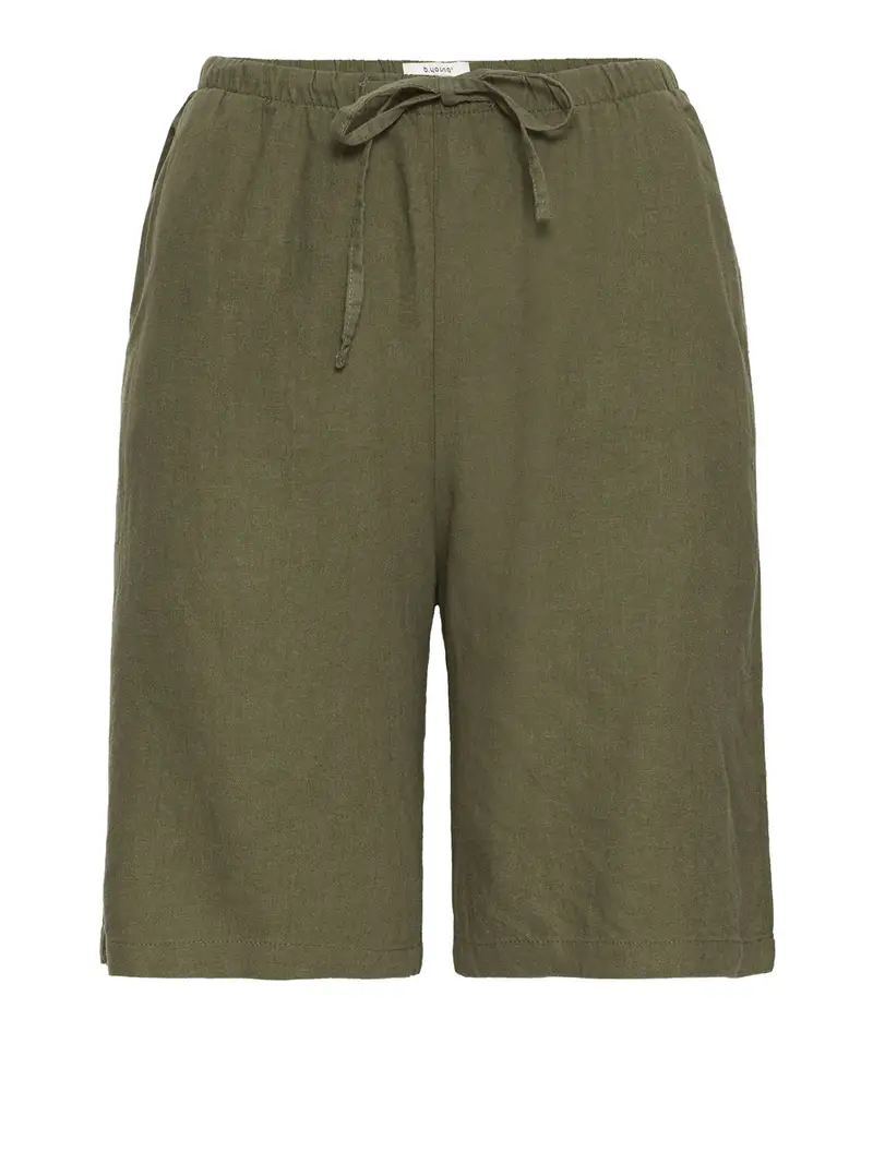 shorts sportivi b.young da donna - verde