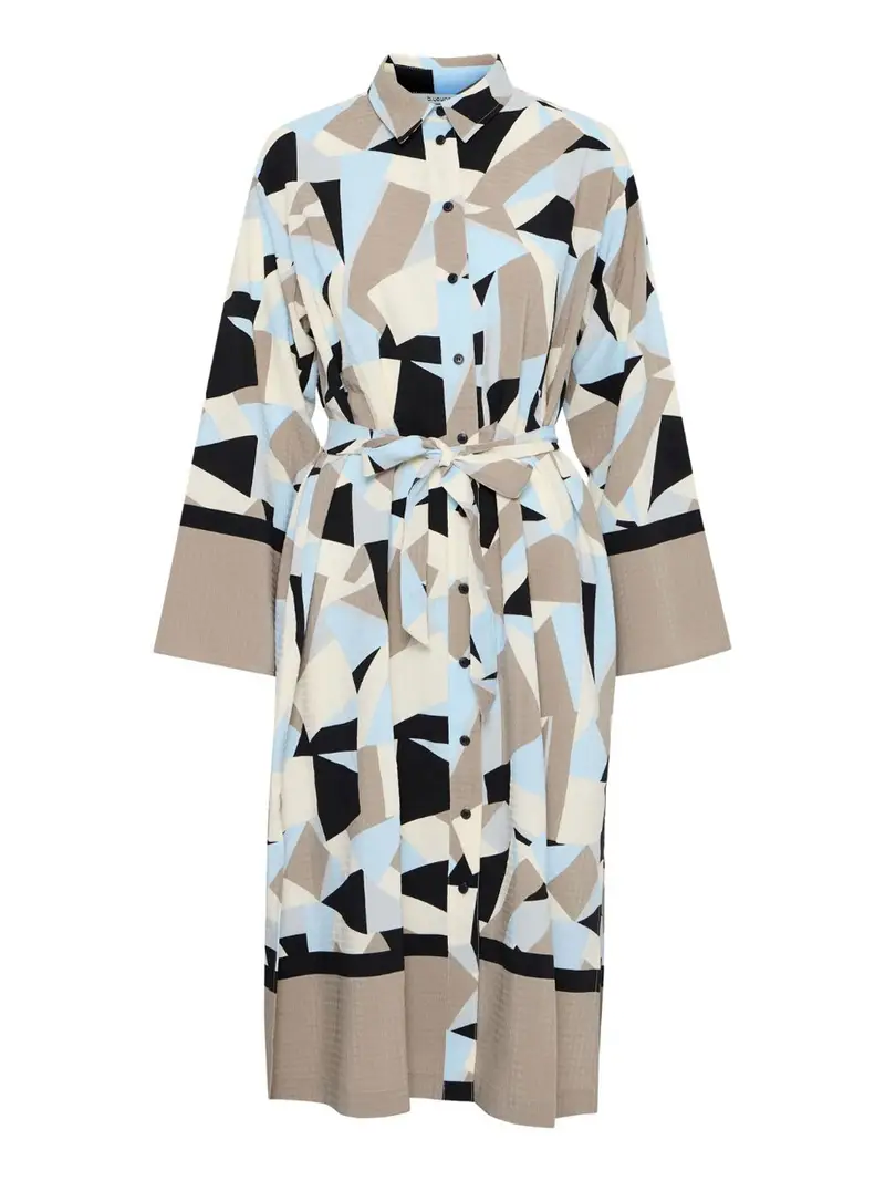 vestito midi b.young byfavia da donna - multicolore