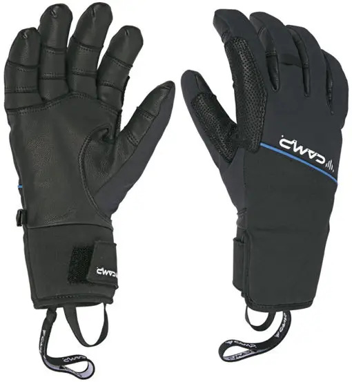 C A P G Aero - guanti alpinismo Black