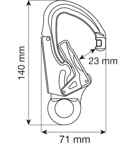 Hercules - moschettone Grey
