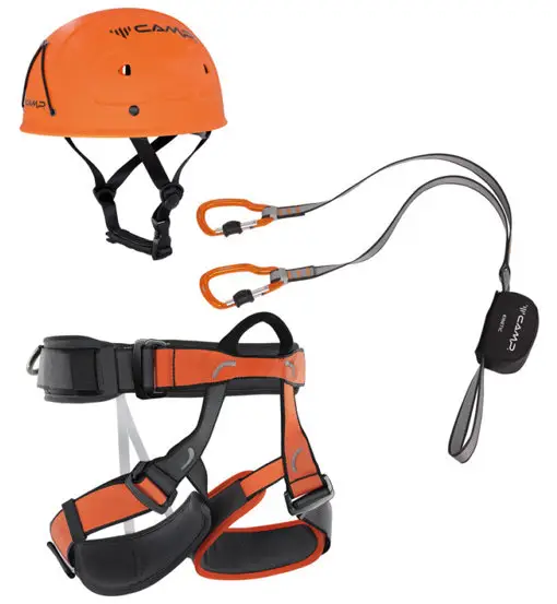 . Kinetic Topaz II - kit via ferrata Orange
