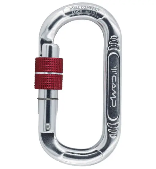 Oval Compact Lock - moschettone Metal