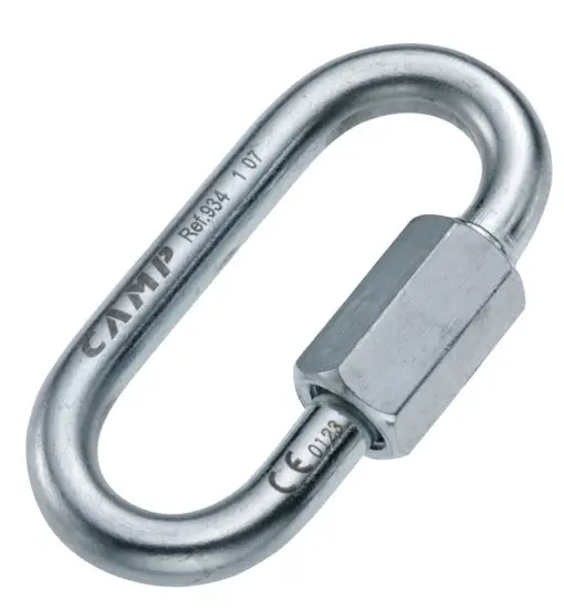 Oval Quick Link Steel - moschettone ovale 8 mm