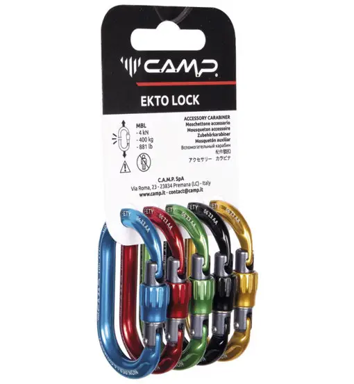 Rack Pack Ekto Lock - moschettone Multicolor