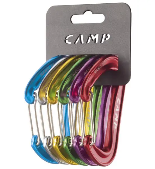 Rack Pack Nano 22 - set moschettoni Multicolor