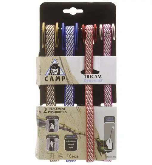. Set Tricam Dyneema 4 pz - nuts Multicolor