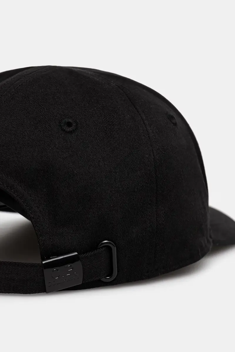 berretto da baseball in cotone Nero miniatura 3