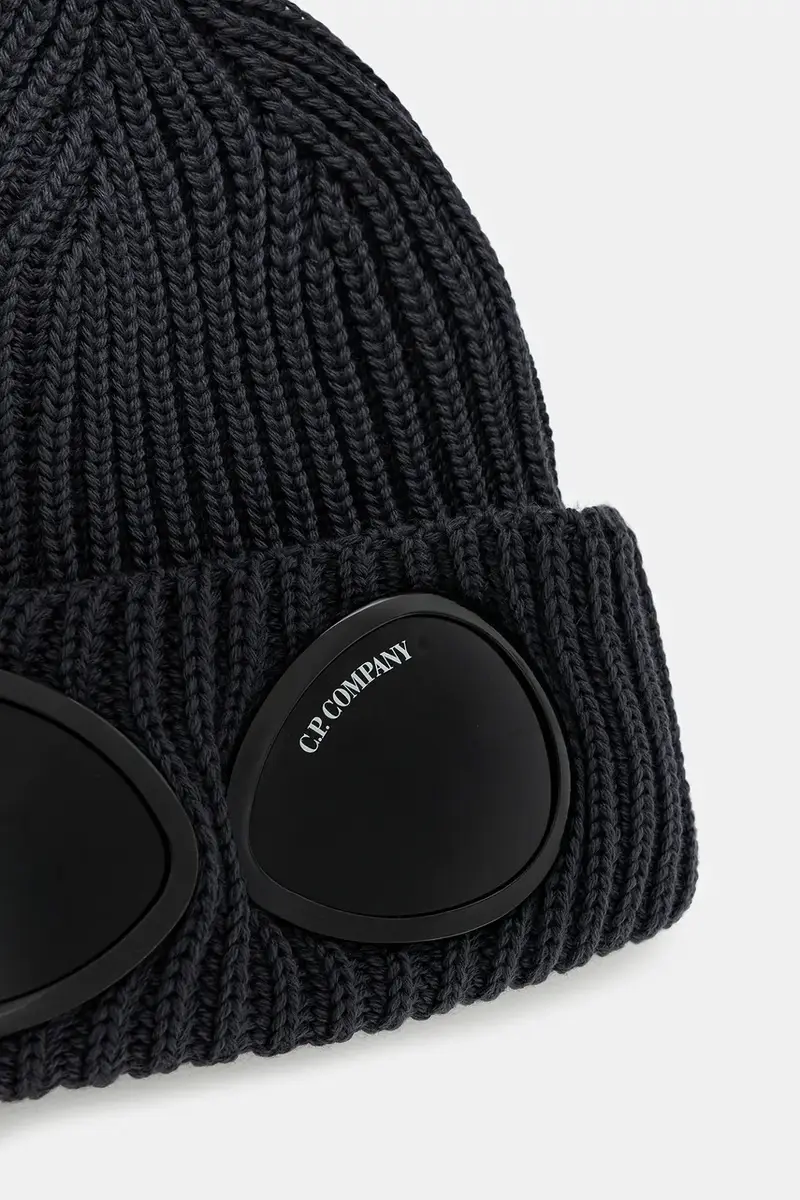 berretto in lana colore grigio 19CMAC742A005509A miniatura 3