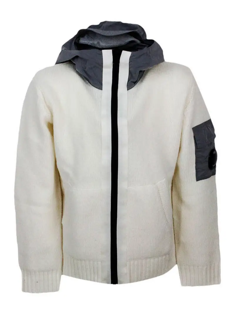 C.P. Company Cardigan Crema 3283068