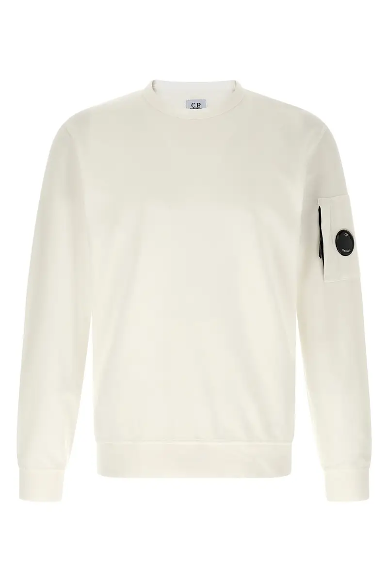 Felpa Fleece Bianco