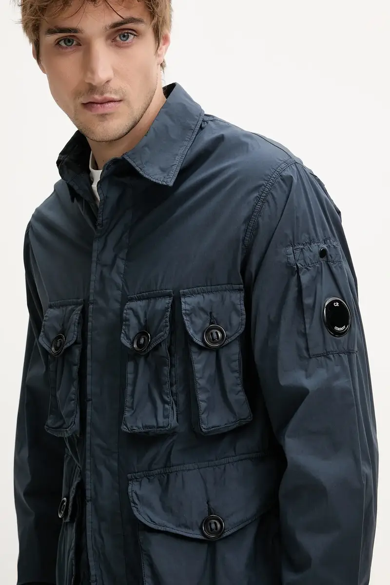 giacca colore blu navy 18CMOS018A006439G miniatura 4