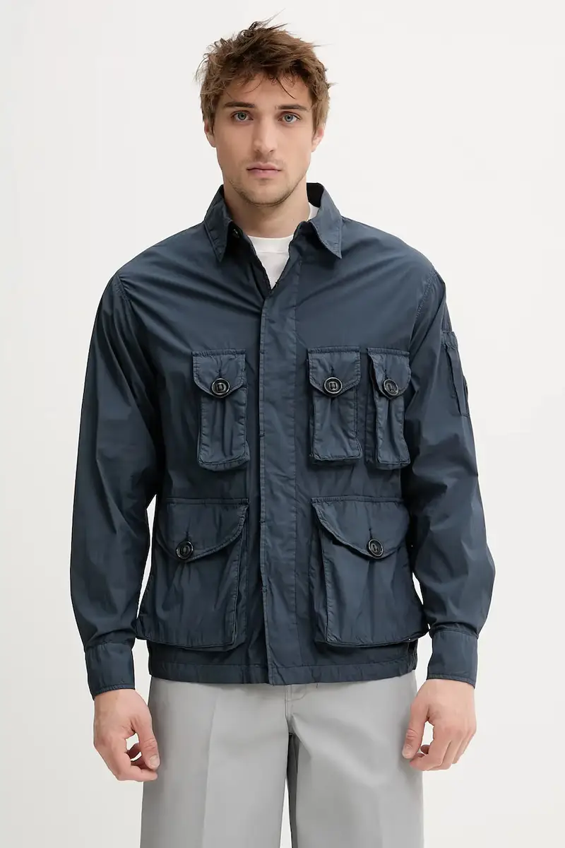 giacca colore blu navy 18CMOS018A006439G