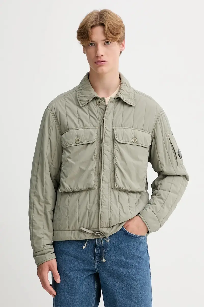 giacca colore verde 19CMOW080A110437G