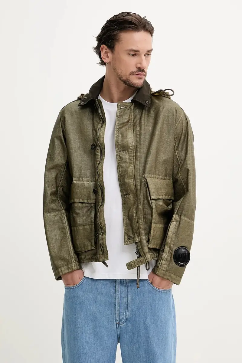 giacca uomo colore verde 18CMOW224A110318G miniatura 4