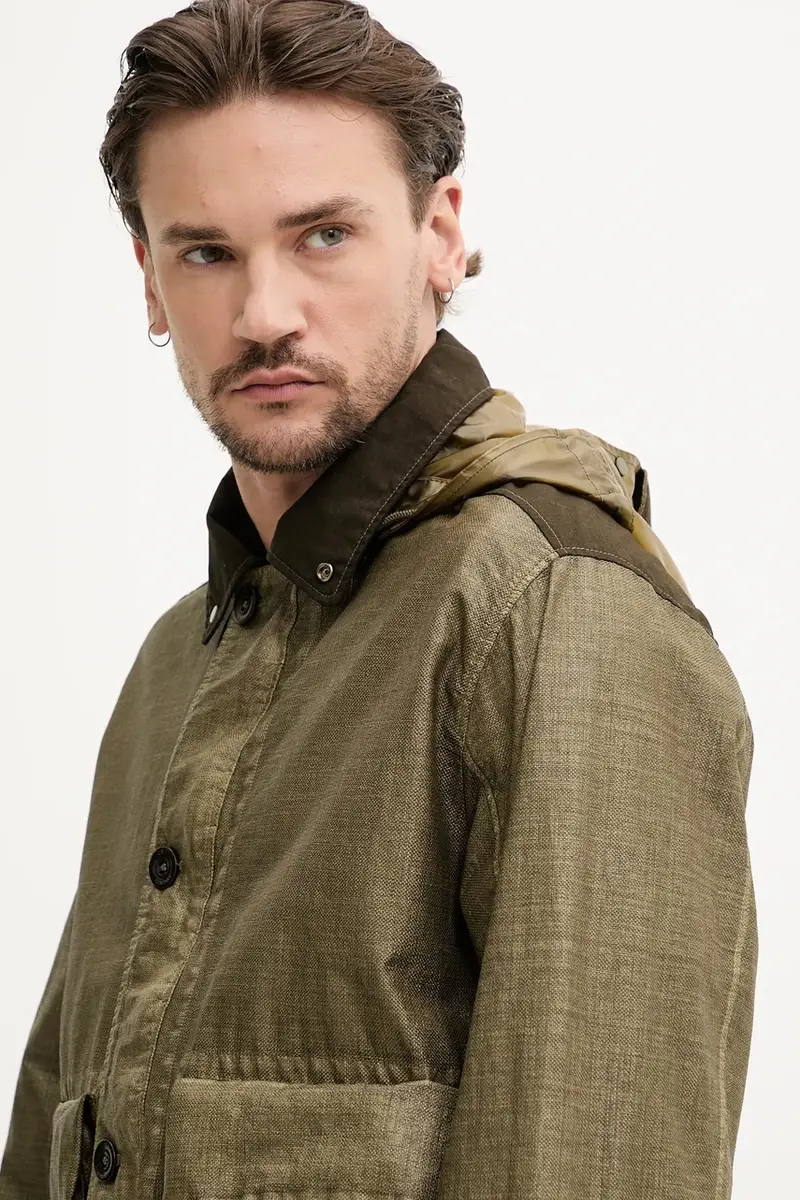 giacca uomo colore verde 18CMOW224A110318G miniatura 5