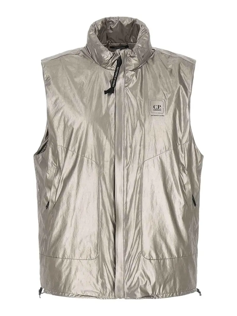 Il gilet della serie Metropolis Argento