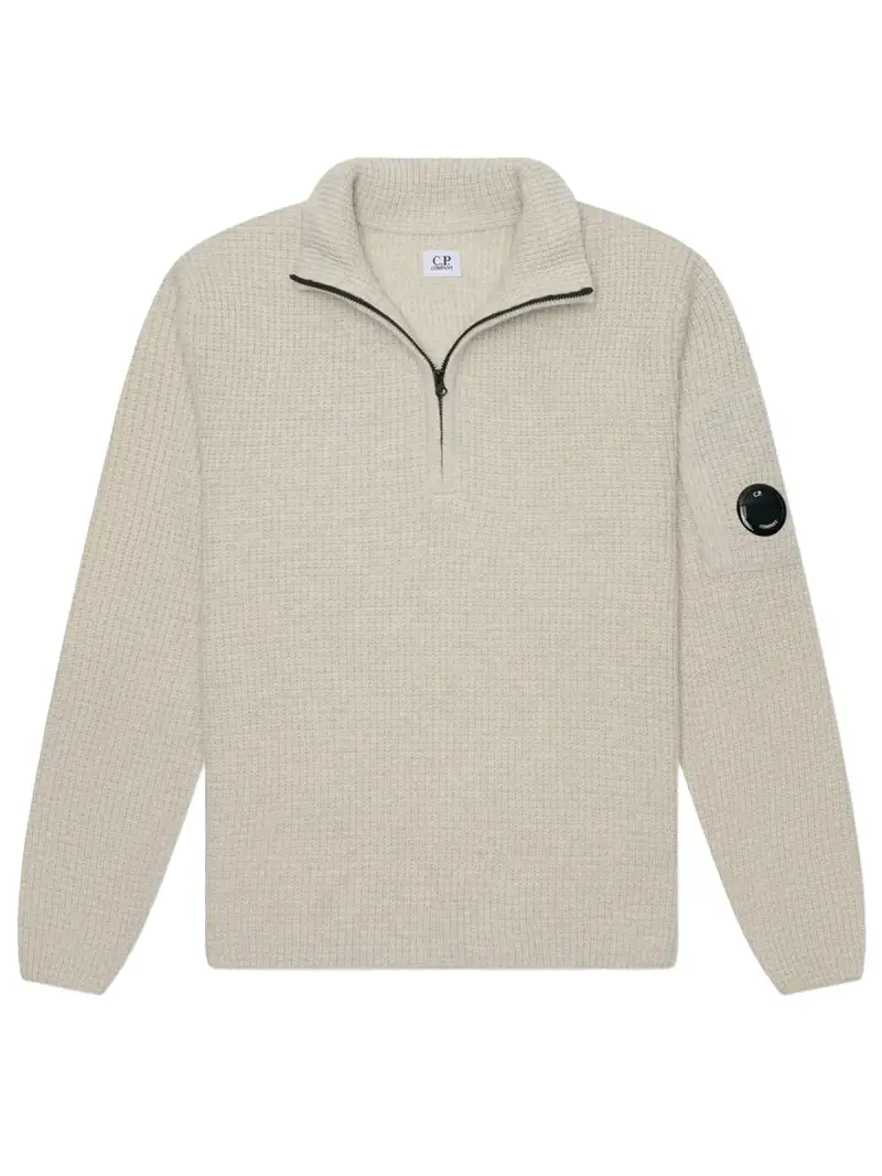 Maglieria Mezza Zip GRIGIO