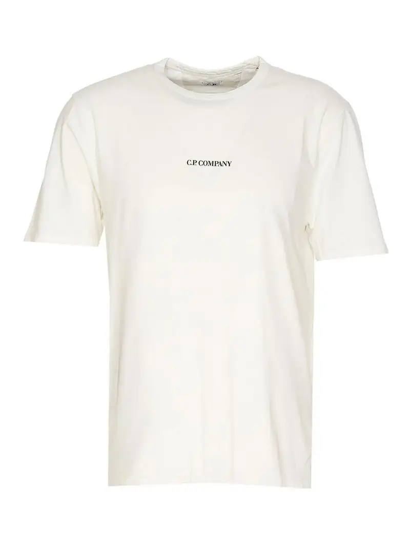 Maglietta con logo Bianco