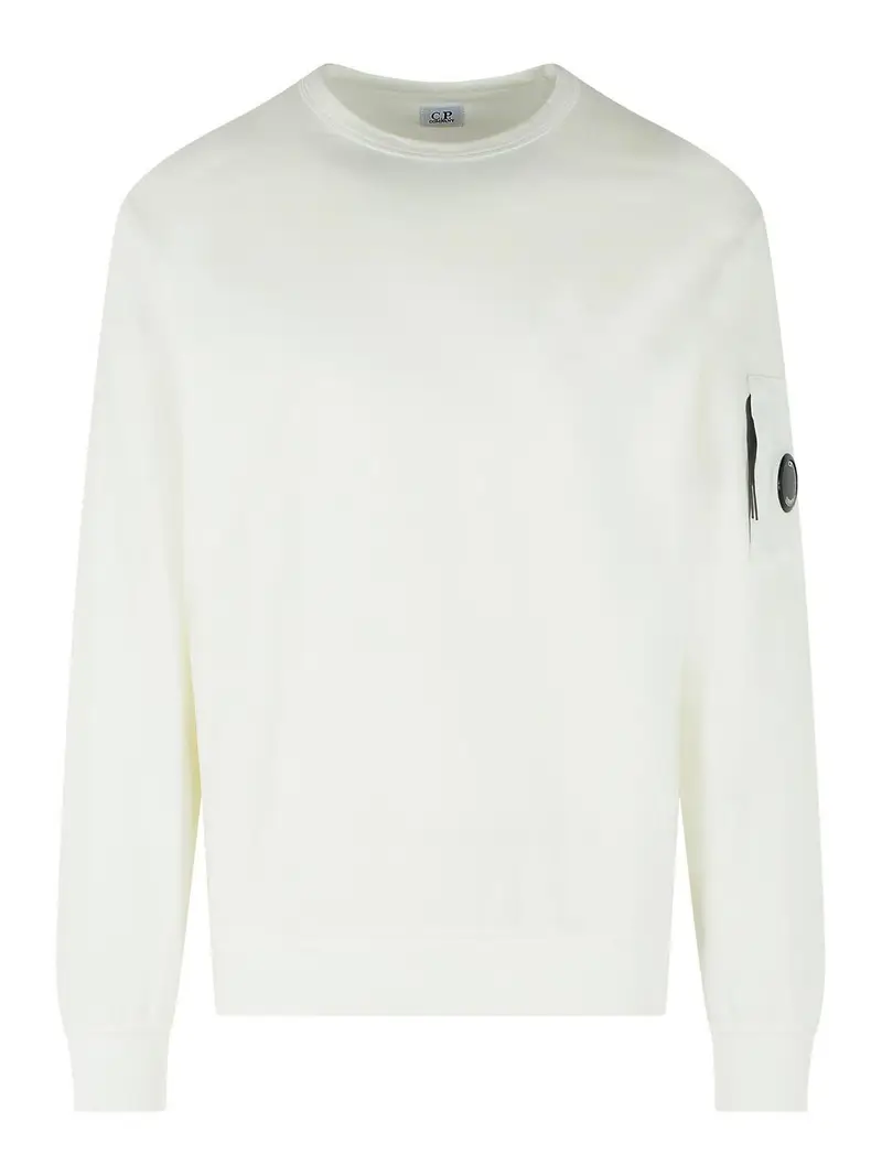 Maglione in cotone bianco