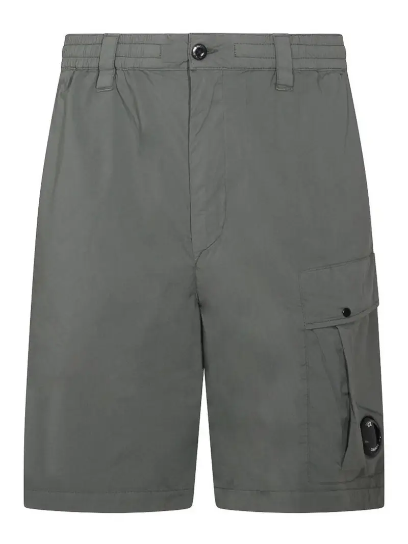 Pantaloncini cargo di colore grigio