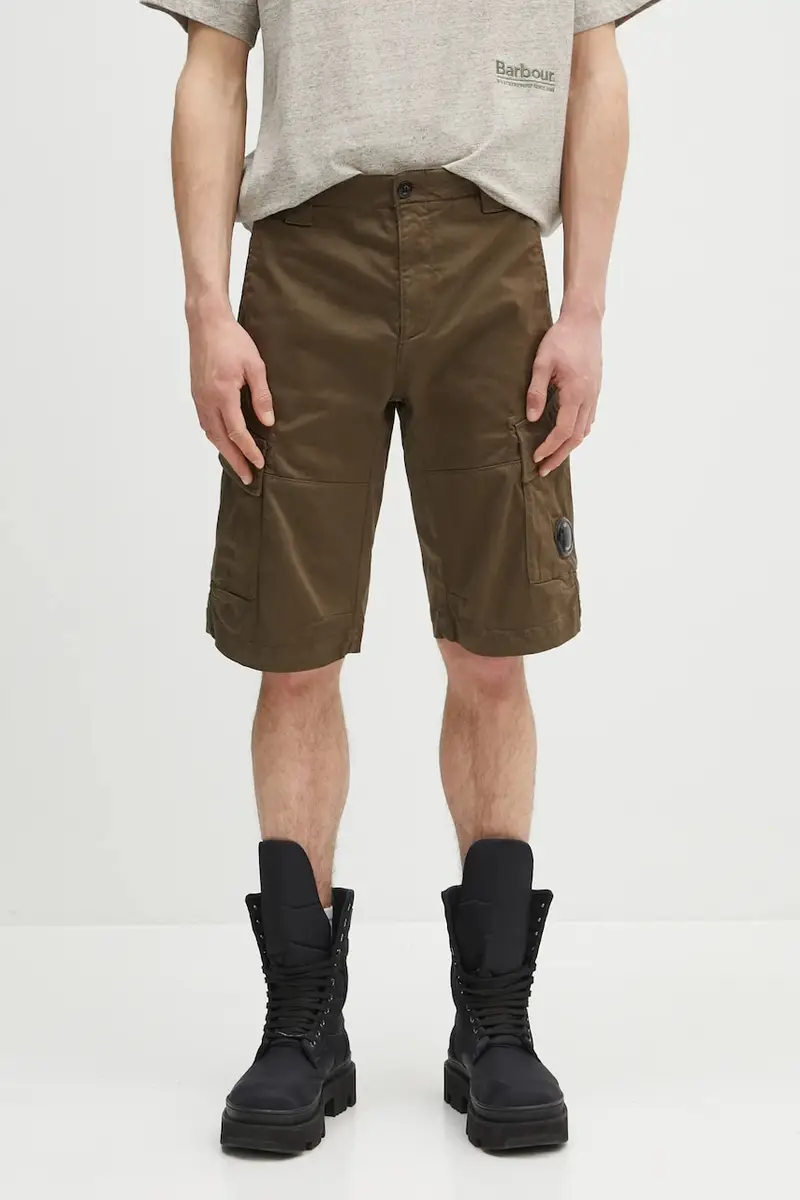 pantaloncini uomo colore verde 18CMBE116A005694G