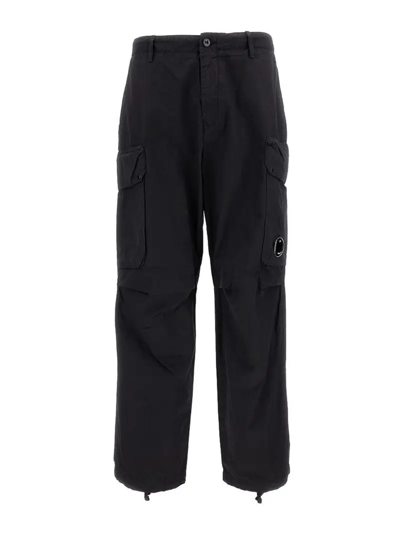 Pantaloni Con Coulisse Nero