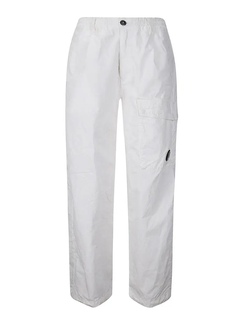 Pantaloni con lenti cargo Bianco