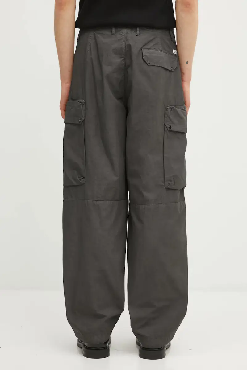 C.p. Company Pantaloni in Cotone Grigio miniatura 3