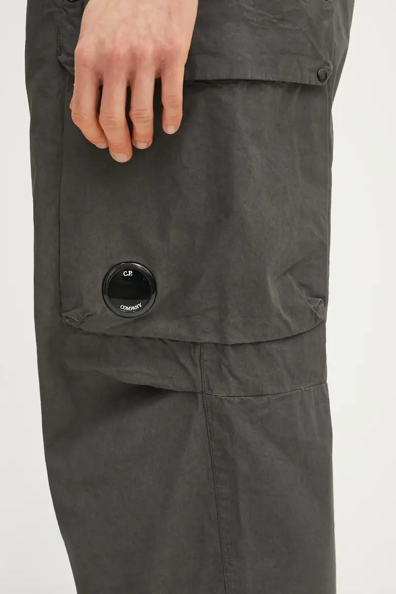 C.p. Company Pantaloni in Cotone Grigio miniatura 4