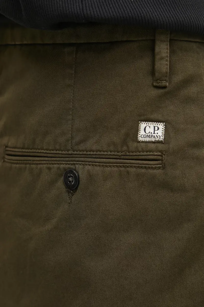 C.p. Company Pantaloni in cotone verde miniatura 4