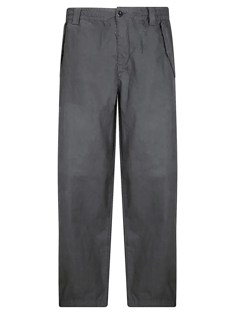 C.p. Company Pantaloni Uomo Nero in Altre fibre