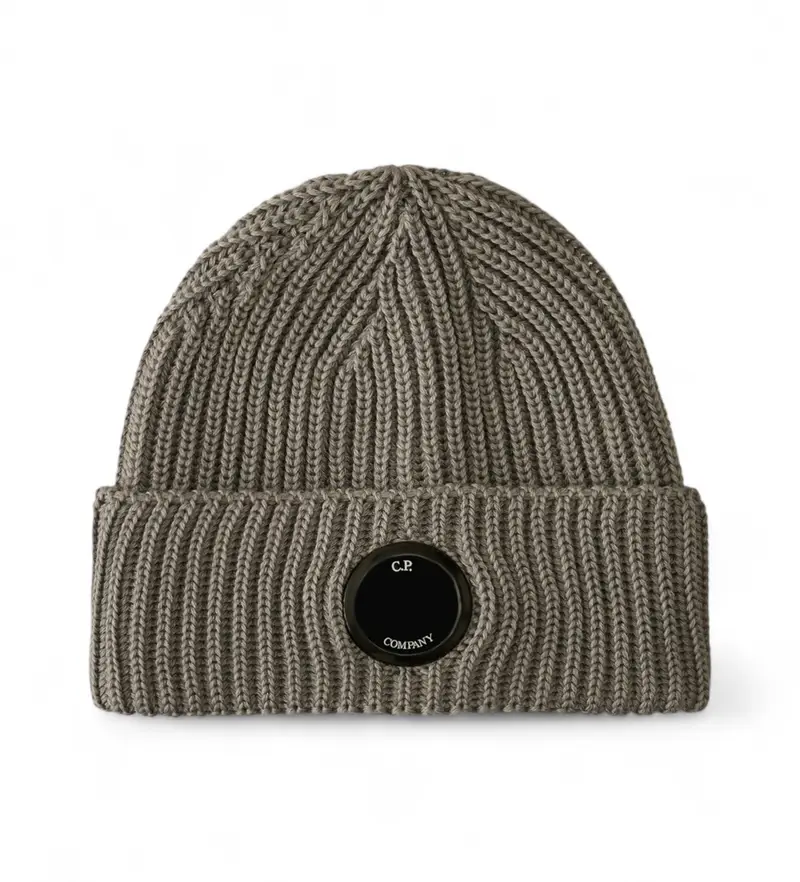 per uomo 19CMAC739A005509A Cappello con lenti in lana merino extrafine grigio (OSFA), Casual