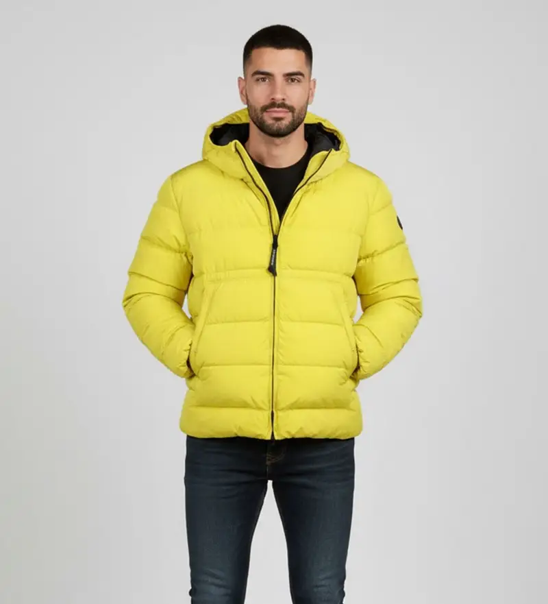 per uomo 19CMOW011A005904G Giacca con occhiali Chrome-R gialla (M), Casual, Giallo, Poliamide